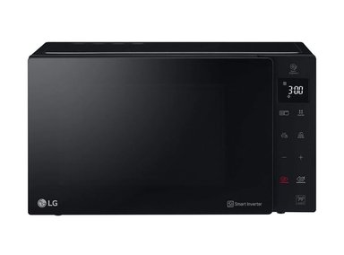 HORNO MICROONDAS LG NEOCHEF MH6536GIS CON DORADOR NEGRO 25L