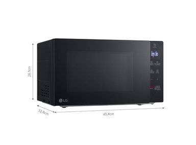 HORNO MICROONDAS LG 20L NEOCHEF EASYCLEAN MS2032GAS NEGRO - 3