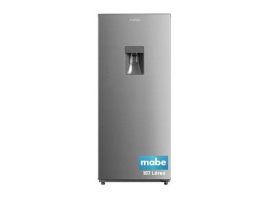 REFRIGERADORA MABE MONOPUERTA FROST MANUAL 187 LITROS RMU202PXPRS1 INOX