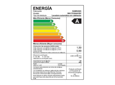 LAVADORA SAMSUNG 17KG SUPERIOR ECOBUBBLE DIGITAL INVERTER NEGRO WA17CG6441BVPE - 6