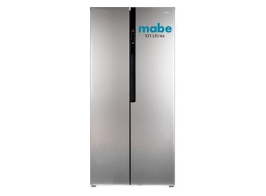 REFRIGERADORA MABE SIDE BY SIDE NO FROST 511L INVERTER MSD518LKRSS0 INOX