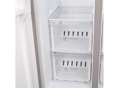 REFRIGERADORA MABE SIDE BY SIDE NO FROST 511L INVERTER MSD518LKRSS0 INOX - 4