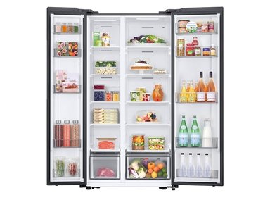 REFRIGERADORA SAMSUNG RS57DG4000M9PE SIDE BY SIDE NO FROST 564 LT ALL AROUND COOLING RS57DG4000M9/PE PLATA - 3