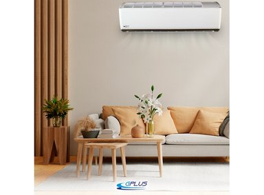 AIRE ACONDICIONADO SPLIT GPLUS GP-S182C 18000 BTU BLANCO / DORADO - 6