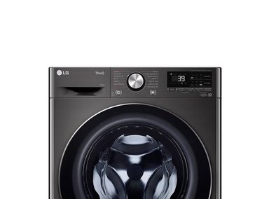 LAVADORA LG 11 KG CARGA FRONTAL CON AI DD Y THINQ WM11BVC3S6 NEGRO ACERO - 3
