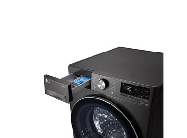 LAVADORA LG 11 KG CARGA FRONTAL CON AI DD Y THINQ WM11BVC3S6 NEGRO ACERO - 4