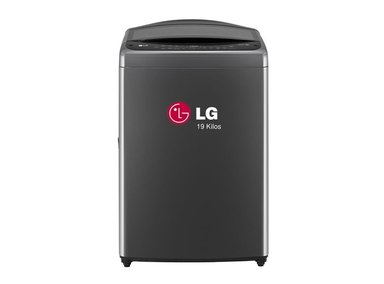 LAVADORA LG 19 KG CARGA SUPERIOR CON AI DD WT19BV6T NEGRO CLARO