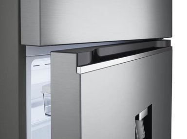 REFRIGERADORA LG TOP FREEZER 314L DOORCOOLING GT31WPP PLATEADA - 5
