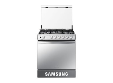 COCINA A GAS SAMSUNG NX52T7322PS GLP/GN 5 HORNILLAS MIRROR LOOK PLATA