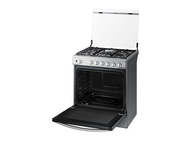 COCINA A GAS SAMSUNG NX52T7322PS GLP/GN 5 HORNILLAS MIRROR LOOK PLATA - 3