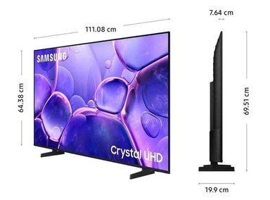 TELEVISOR SAMSUNG 50' CRYSTAL UHD UN50U8000FGXPE SMART TV - 3