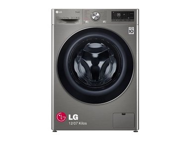 LAVASECA LG CARGA FRONTAL 12/7 KG AI DD STEAM+ WIFI WD12PVC3S6C PLATINO