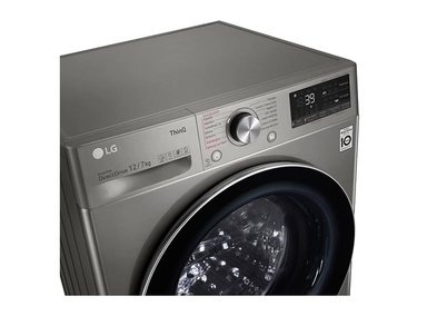 LAVASECA LG CARGA FRONTAL 12/7 KG AI DD STEAM+ WIFI WD12PVC3S6C PLATINO - 3