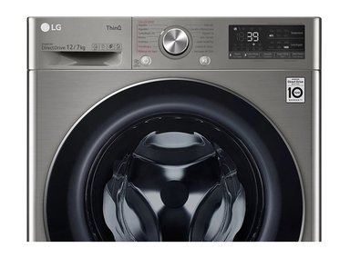 LAVASECA LG CARGA FRONTAL 12/7 KG AI DD STEAM+ WIFI WD12PVC3S6C PLATINO - 4