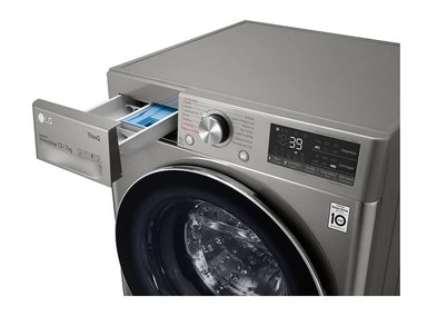 LAVASECA LG CARGA FRONTAL 12/7 KG AI DD STEAM+ WIFI WD12PVC3S6C PLATINO - 5