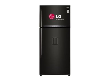 REFRIGERADORA LG TOP FREEZER 509L HYGIENE FRESH THINQ GT51SGD NEGRO ACERO - 1