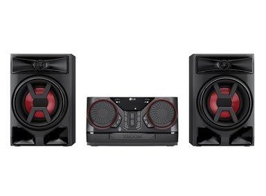 MINICOMPONENTE LG XBOOM CK43N 300W MULTI BLUETOOTH RADIO FM - 1