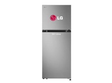REFRIGERADORA LG TOP FREEZER 241 LT LINEARCOOLING MULTI-AIR FLOW VT24BPY PLATEADA