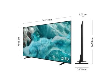 TELEVISOR SAMSUNG QLED 55 VISIÓN AI SMART TV QN55Q7FAAGXPE + RACK FIJO C4-F GRATIS - 4