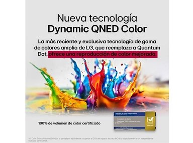 TELEVISOR LG QNED 50” 4K UHD SMART TV CON AI 50QNED73ASA (2025) - 6