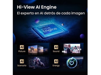 TELEVISOR HISENSE SMART TV 50' ULED MINILED 4K UHD 50U6QV VIDDA 2025 - 5