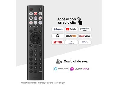 TELEVISOR HISENSE SMART TV 50' ULED MINILED 4K UHD 50U6QV VIDDA 2025 - 6