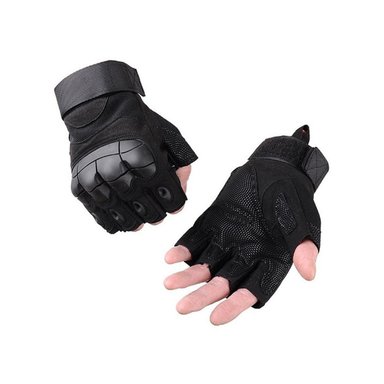 GUANTES TACTICOS MITONES MOTO GYM BICICLETA DEPORTES TALLA L - 2