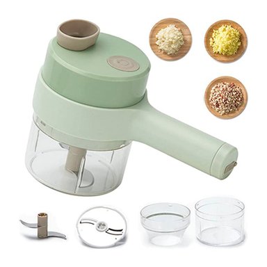 CORTADOR LIMBO VERDE VERDURAS ELECTRICO REBANADOR RAYADOR USB COCINA