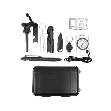 ESTUCHE DE SUPERVIVENCIA CAJA HERRAMIENTAS CAMPING EMERGENCIA