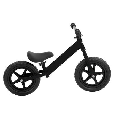 BICICLETA PARA NIÑOS EQUILIBRIO BALANCE BIKE SIN PEDALES NEGRO - 3