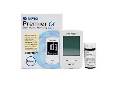 GLUCÓMETRO NIPRO PREMIER DUO 60 TIRAS Y 10 LANCETAS - 3