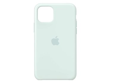 CASE IPHONE 12 PRO MAX FUNDA SILICONE TURQUESA - 1