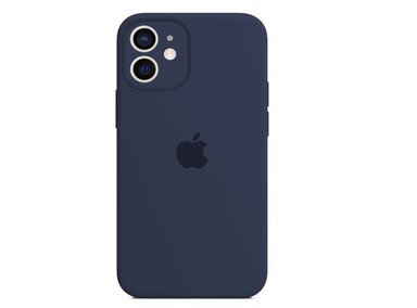 CASE IPHONE 11 SILICONA P/CÁMARA AZUL + MICA VIDRIO COMPLETO - 2