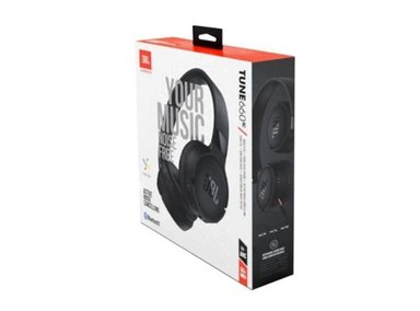 AUDÍFONOS JBL ON-EAR TUNE 660NC BLUETOOTH CON CANCELACIÓN DE RUIDO NEGRO - 1