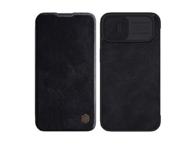 CASE IPHONE 14 NILLKIN QIN LEATHER NEGRO - 1