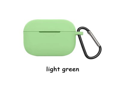 CASE AIRPODS PRO PROTECTOR SILICONA AUDÍFONOS MENTA