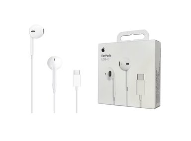 AUDÍFONOS APPLE IN-EAR TIPO C ORIGINAL - 1