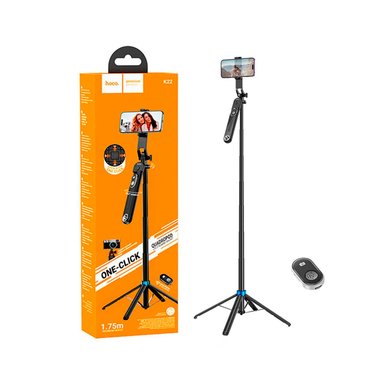 PALO SELFIE Y TRIPODE HOCO K22 CONTROL REMOTO BLUETOOTH - 1