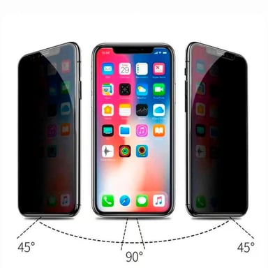 KIT- CASE SPACE + MICA ANTIESPIA 9H + P/CÁMARA PARA IPHONE 11 - 2
