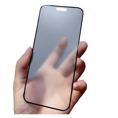 MICA DE VIDRIO MATE ANTIHUELLAS PARA IPHONE 13 PRO MAX - 1