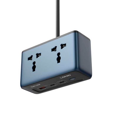 TOMACORRIENTE LDNIO SC1 CARGA RAPIDA 45W PARA CELULARES, LAPTOS