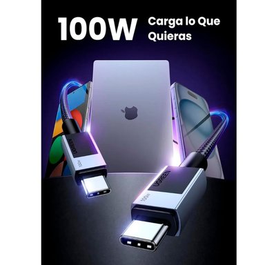 UGREEN CABLE DE CARGA RAPIDA TIPO-C A C 240W 1M TRENZADO L513 - 4