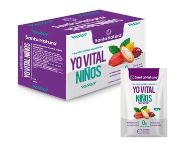 BATIDO YO VITAL NIÑOS SANTA NATURA  150 GR