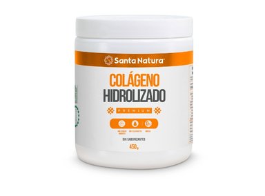 COLÁGENO HIDROLIZADO PREMIUM SANTA NATURA  450 GR