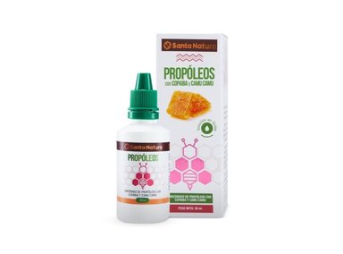 PROPÓLEOS CON COPAIBA Y CAMU CAMU SANTA NATURA 30 ML