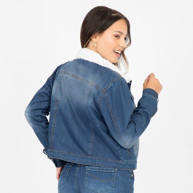 CASACA MUJER COTTONS JEANS ARIADNA - 2