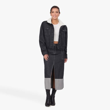 CASACA MUJER COTTONS JEANS ARIADNA - 2
