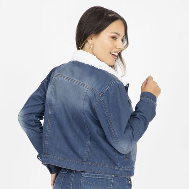 CASACA MUJER COTTONS JEANS ARIADNA - 4