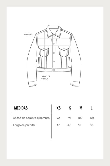 CASACA MUJER COTTONS JEANS ARIADNA - 6