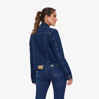 CASACA MUJER COTTONS JEANS CONSTANZA - 4
